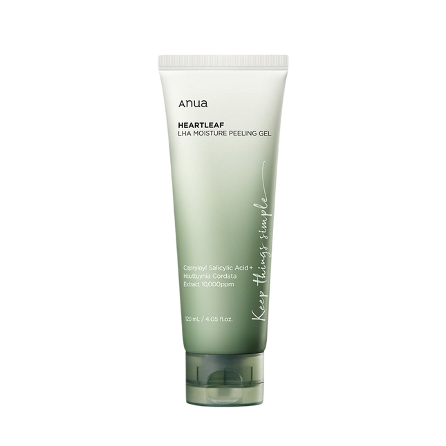 Heartleaf LHA Moisture Peeling Gel Facial Scrub