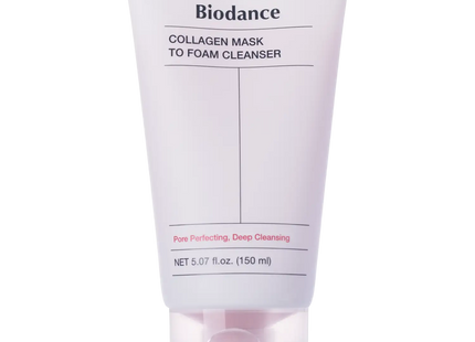 Collagen Mask To Foam Cleanser