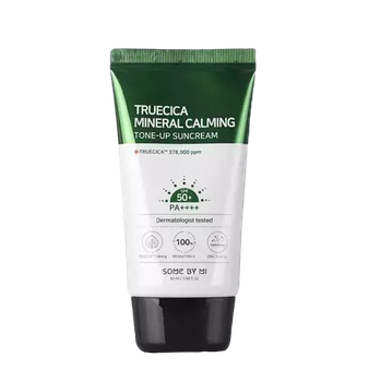 Truecica Mineral Calming Tone-Up Suncream SPF50+