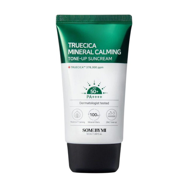 Truecica Mineral Calming Tone-Up Suncream SPF50+
